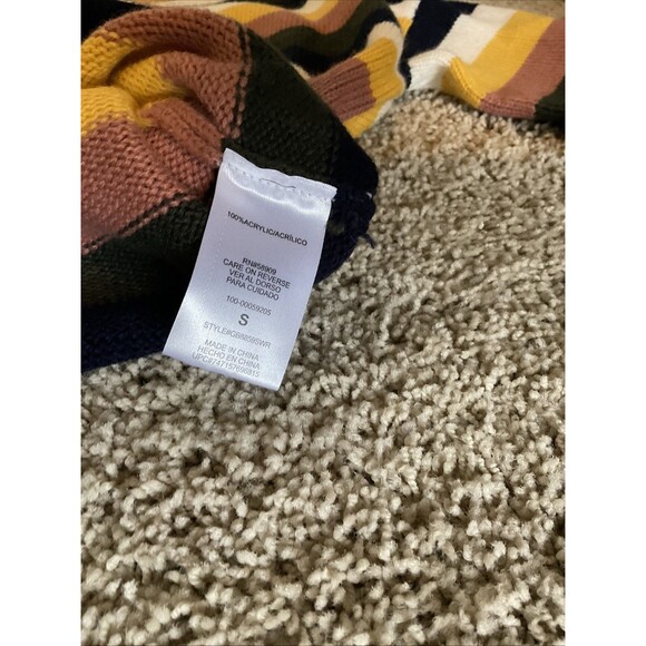 GB Striped Sweater, Multicolored, Size: Small - Picture 4 of 6